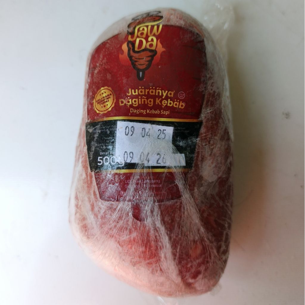 

Jawda daging kebab sapi 500gr