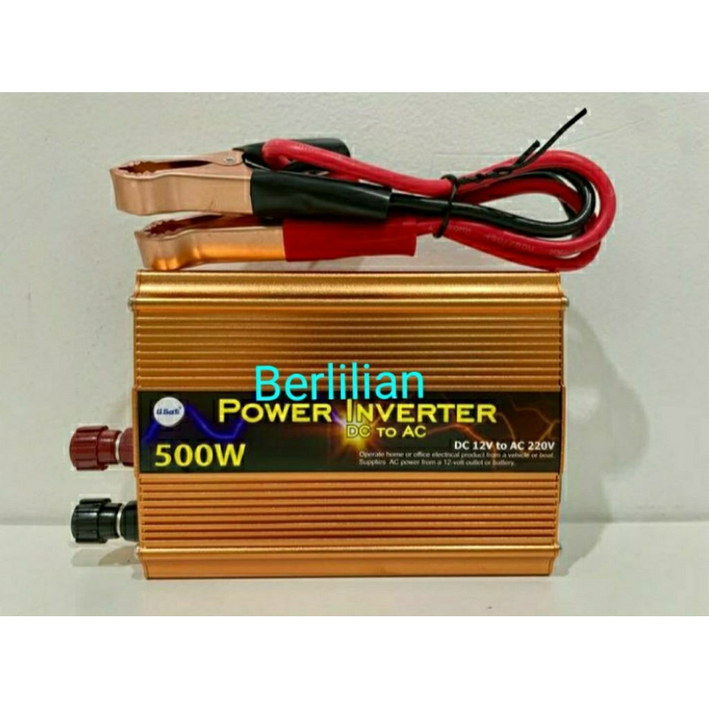 Inverter 500W DC 12V to AC 220V / inverter 500watt DC 12V ke AC 220V
