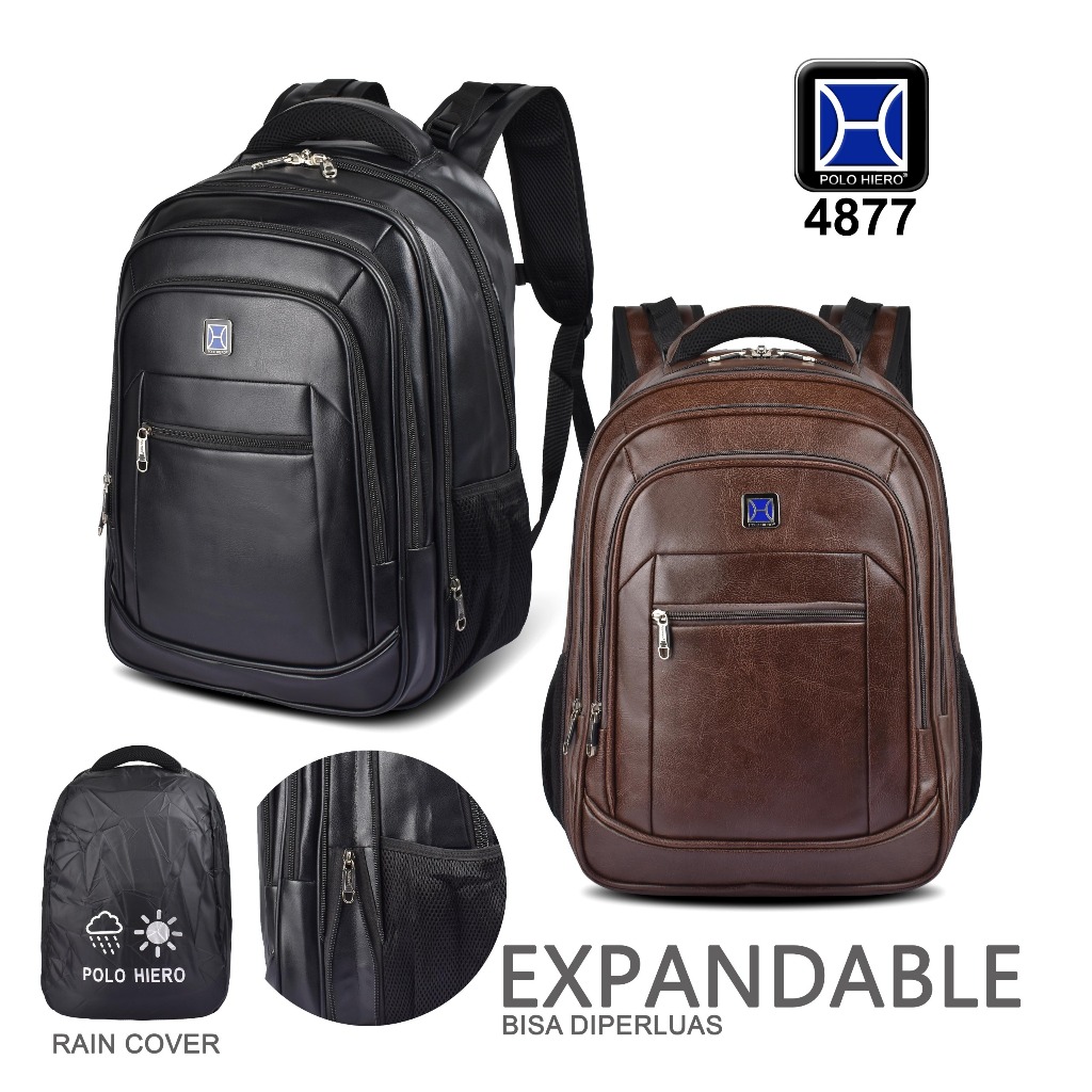 Polo Hiero Tas Ransel Pria Polo Hiero 4877 Tas Backpack Kulit