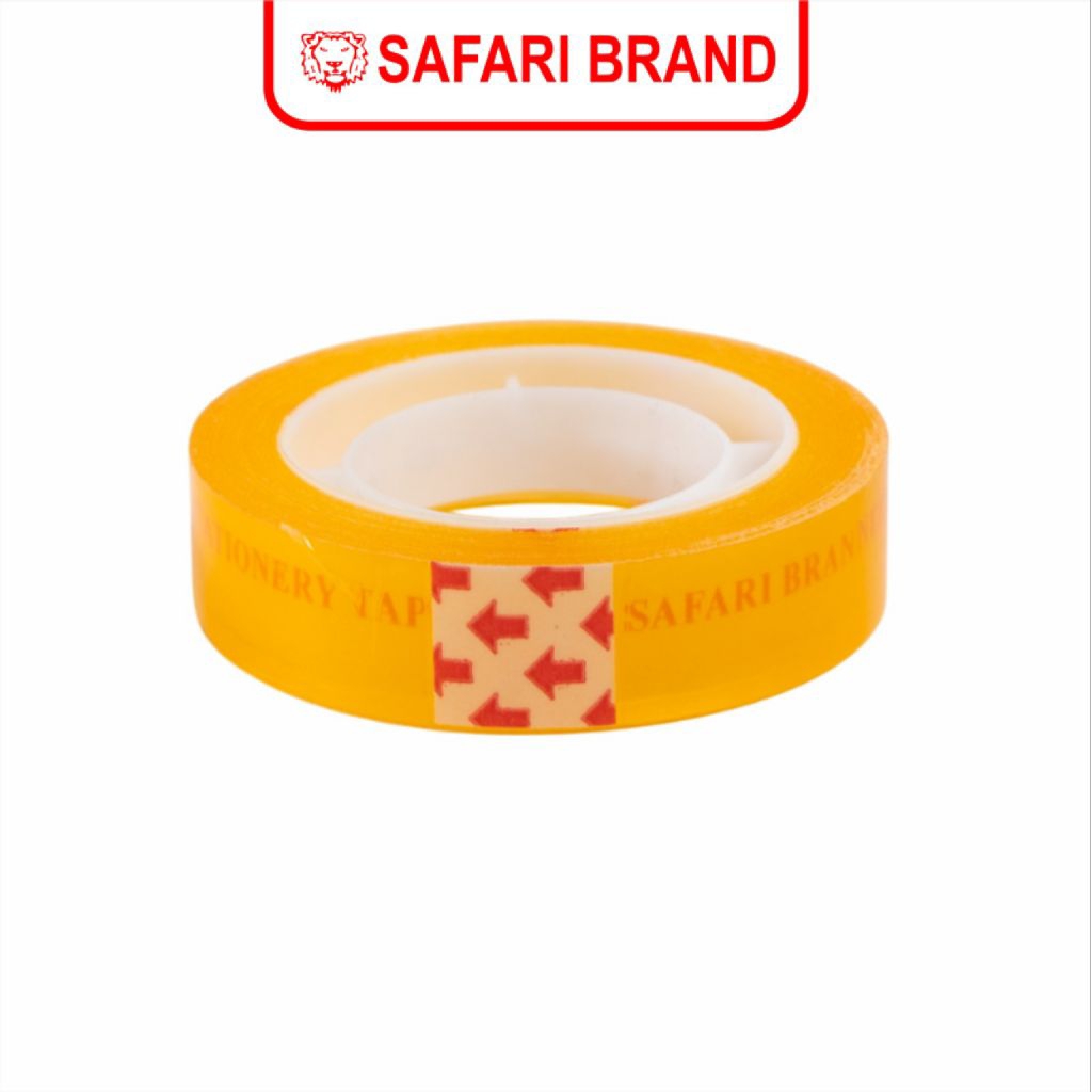 

(ISOLASI KECIL 25Y) isolasi plastik bening ukuran kecil merk Safari Brand