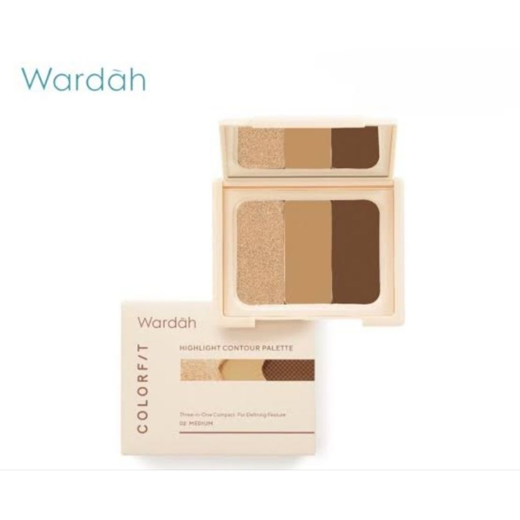 Wardah Highlight contour pallete