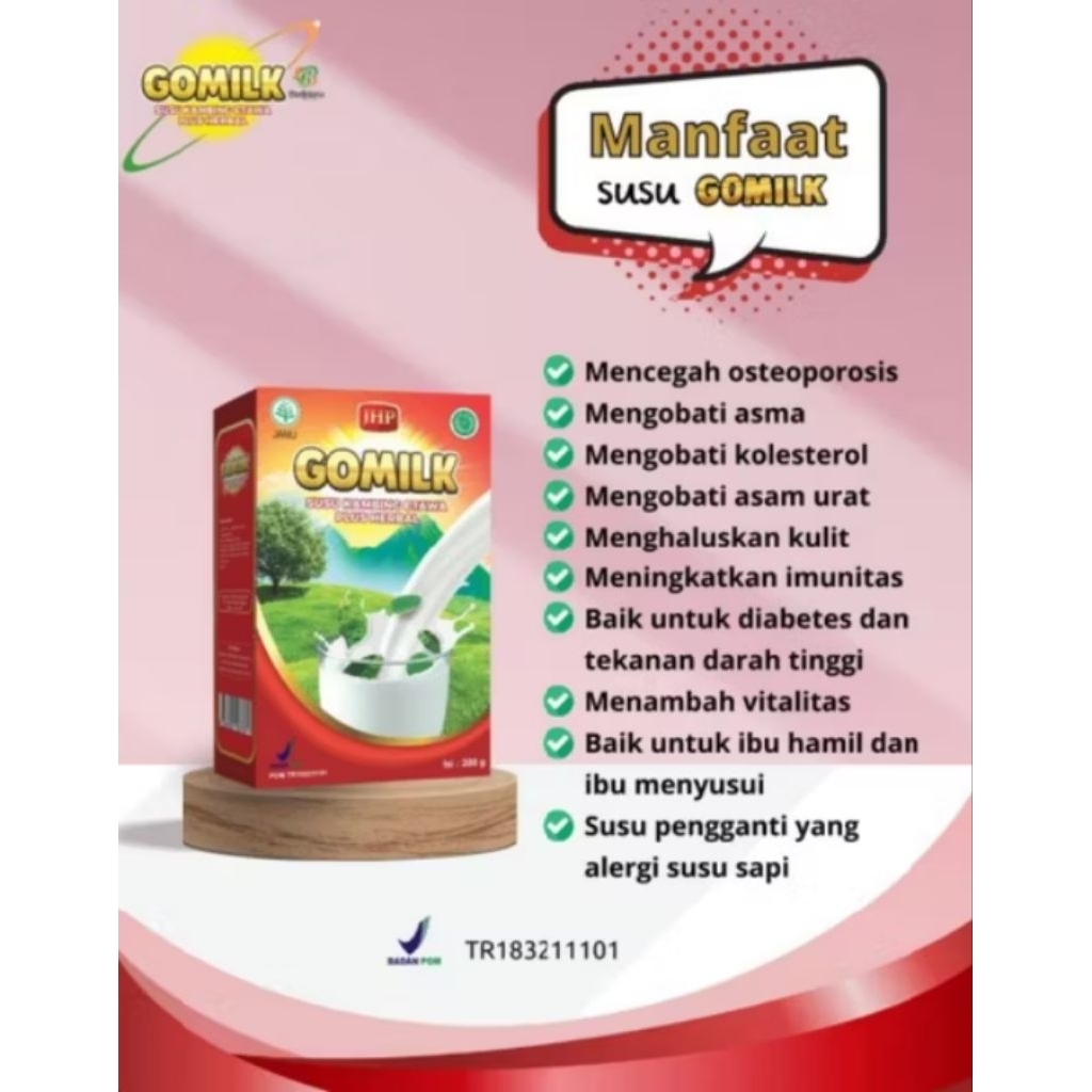 

SUSU KAMBING ETAWA GOMILK PLUS HERBAL 200gr