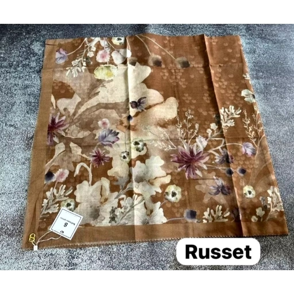 Buttonscarves Fiore Russet New