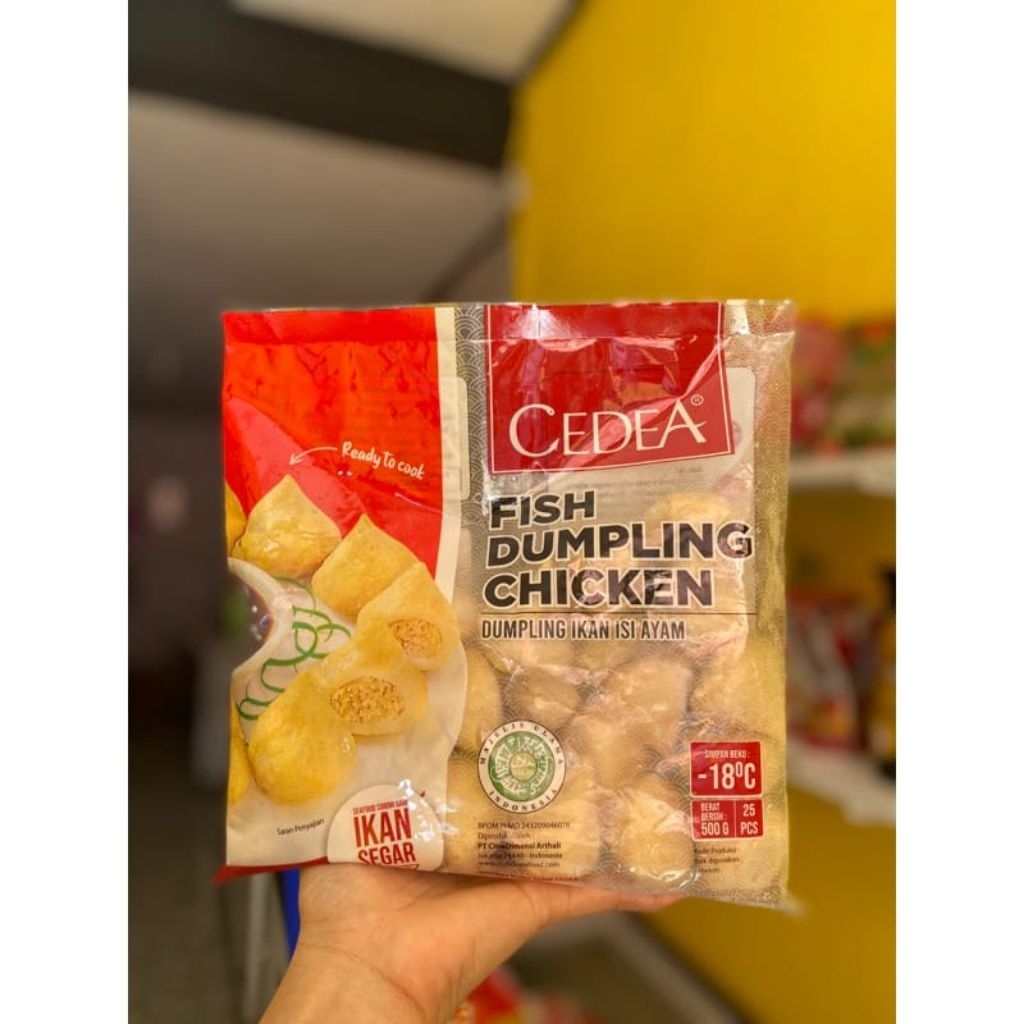 

CEDEA FISH DUMPLING CHIKEN 500gr Frozen Food