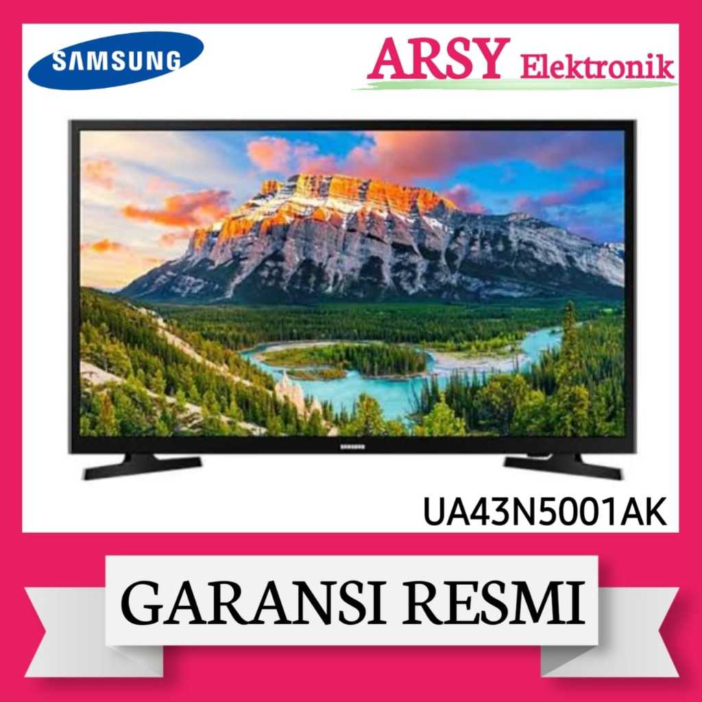 LED TV SAMSUNG DIGITAL 43INC UA43N5001AK/PXD/SAMSUNG LED TV DIGITAL 43INCUA43N5001AK GARANSI RESMI