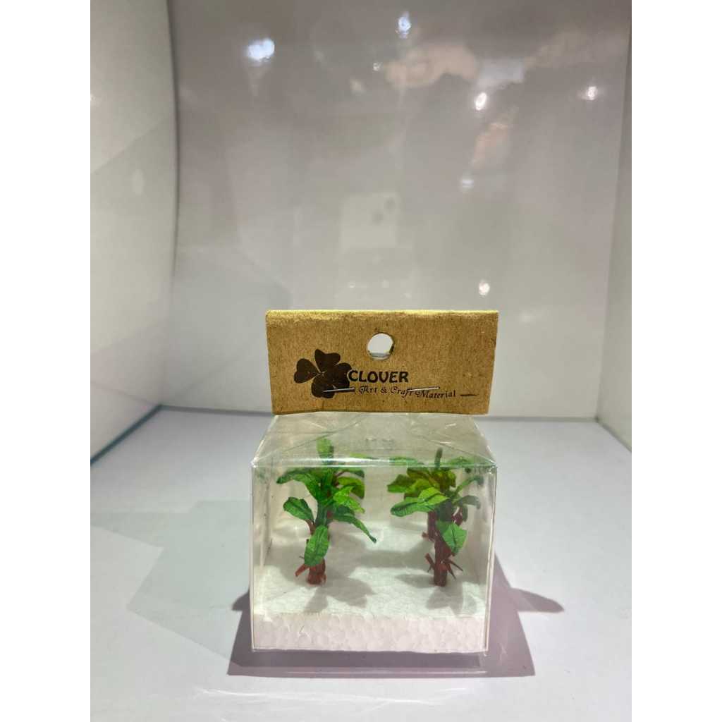 Gramedia Karawaci-Clover Miniatur Pohon Pisang 3Cm 4S