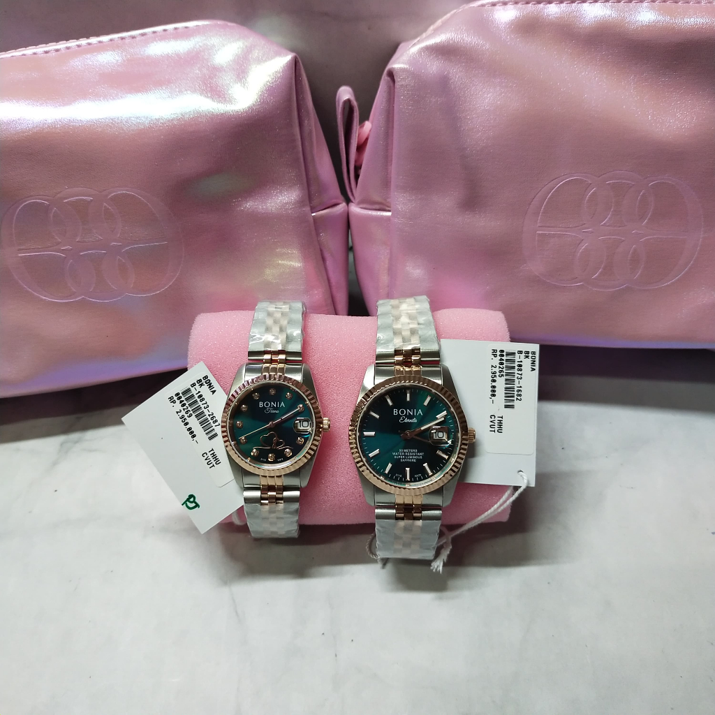Bonia B-10873 Jam Tangan Original Couple