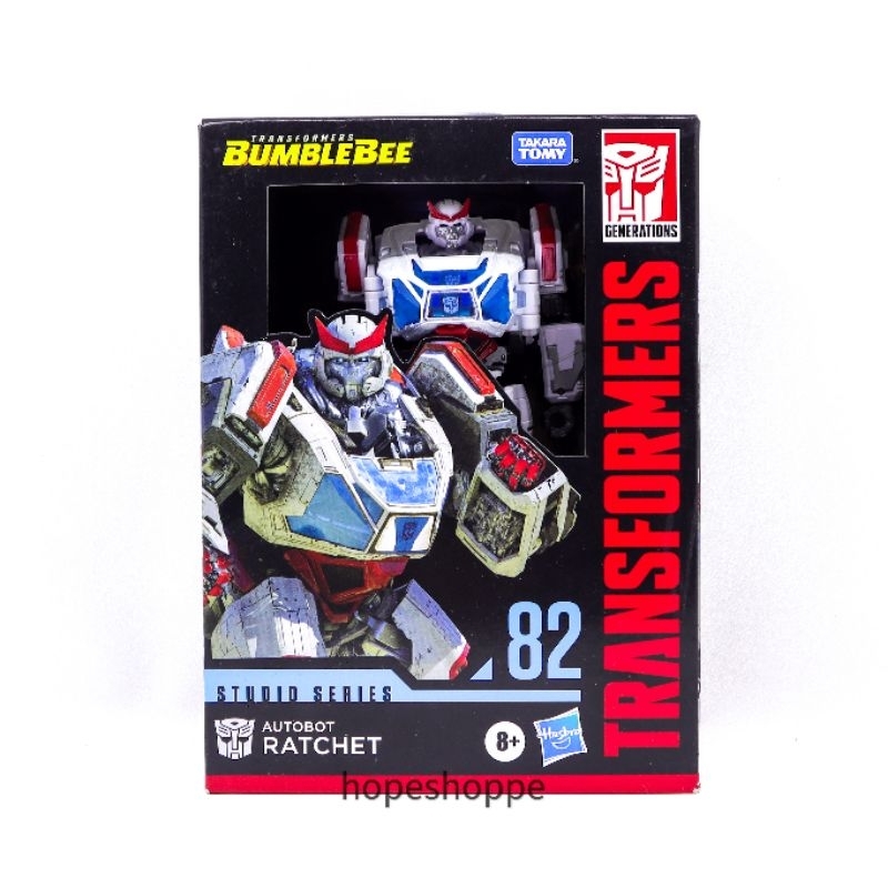 Transformers Studio Series 82 Autobot Ratchet Deluxe Class Action Figure Original Hasbro