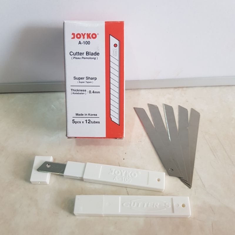 

Isi cutter kecil JOYKO A-100 / Reffil pisau kater