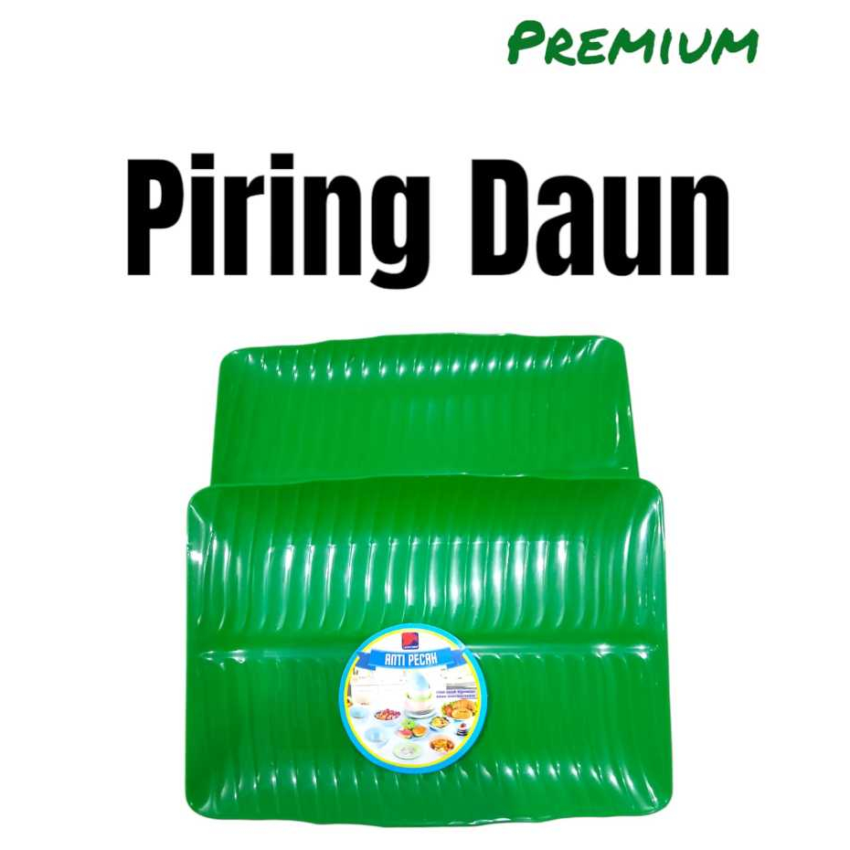 Piring Daun Kotak Merk Lucky Bird - Peralatan Makan - Toserba Gadjah - Ekonomis  GB 817