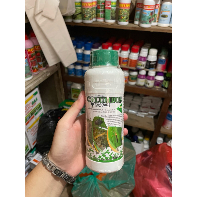 columbus 400ml insektisida colombus klopirifos dan sipermetrin 600ec
