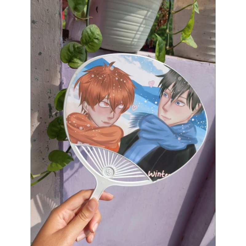 Given Uchiwa/ Given Hand Fan/ Given Kipas. Mafuyu-Uenoyama