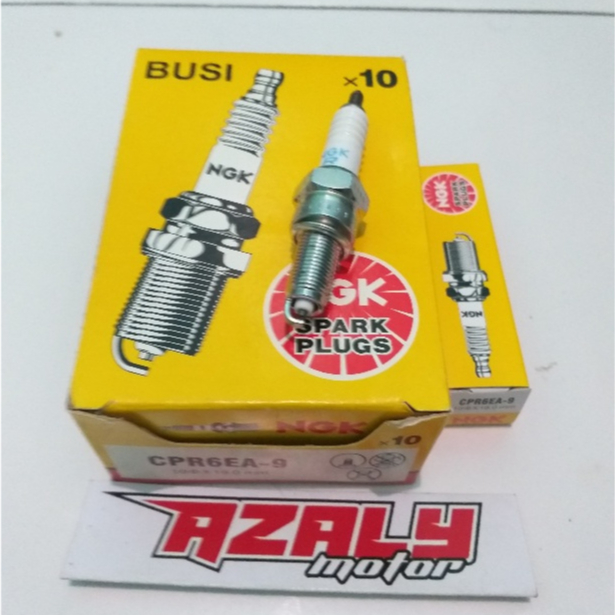 Busi NGK CPR6EA-9 Beat Karbu Kharisma Kirana Supra X 125 Karbu Satria FU 150 Thunder 125 Original
