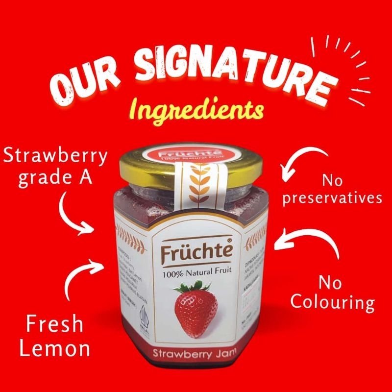 

selai strawberry / strawberry jam