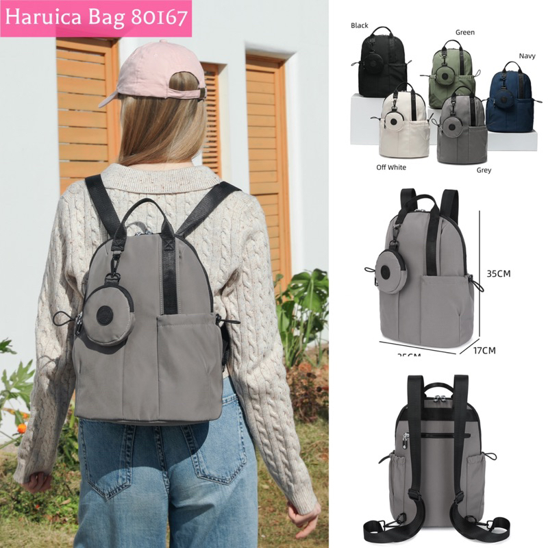 Haruica Bag 80167 Ransel wanita Ransel Medium