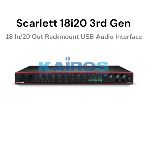 Focusrite Scarlett 18i20 3rd Gen