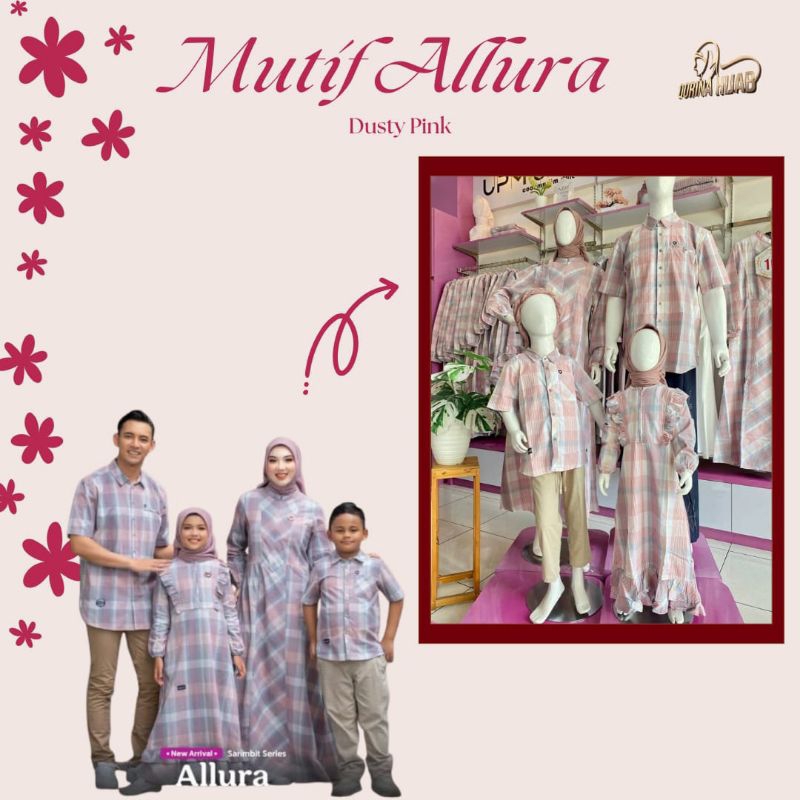 SARIMBIT MUTIF ALLURA / SARIMBIT MUTIF 2025 / SARIMBIT KELUARGA