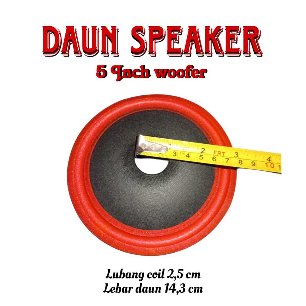 DAUN SPEAKER 5 INCH WOOFER