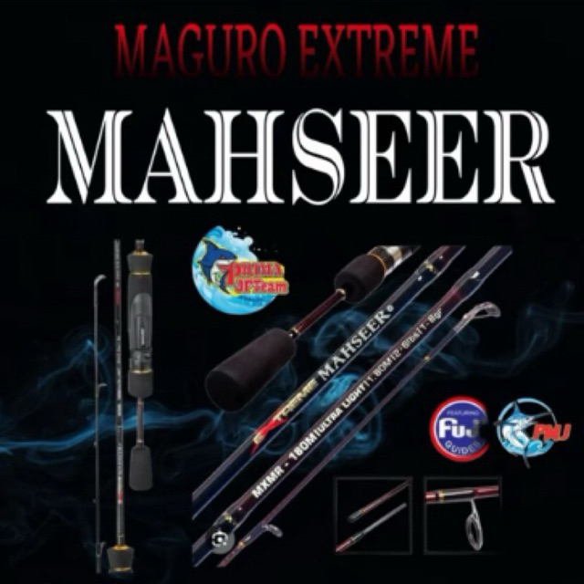 Joran pancing Maguro Extreme Mahseer 201cm Casting