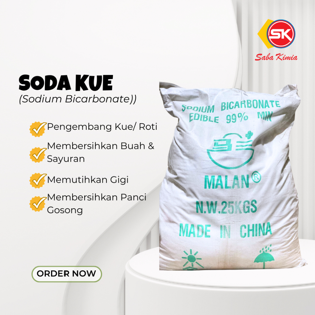 

Sodium Bicarbonate / Soda kue 1 sak