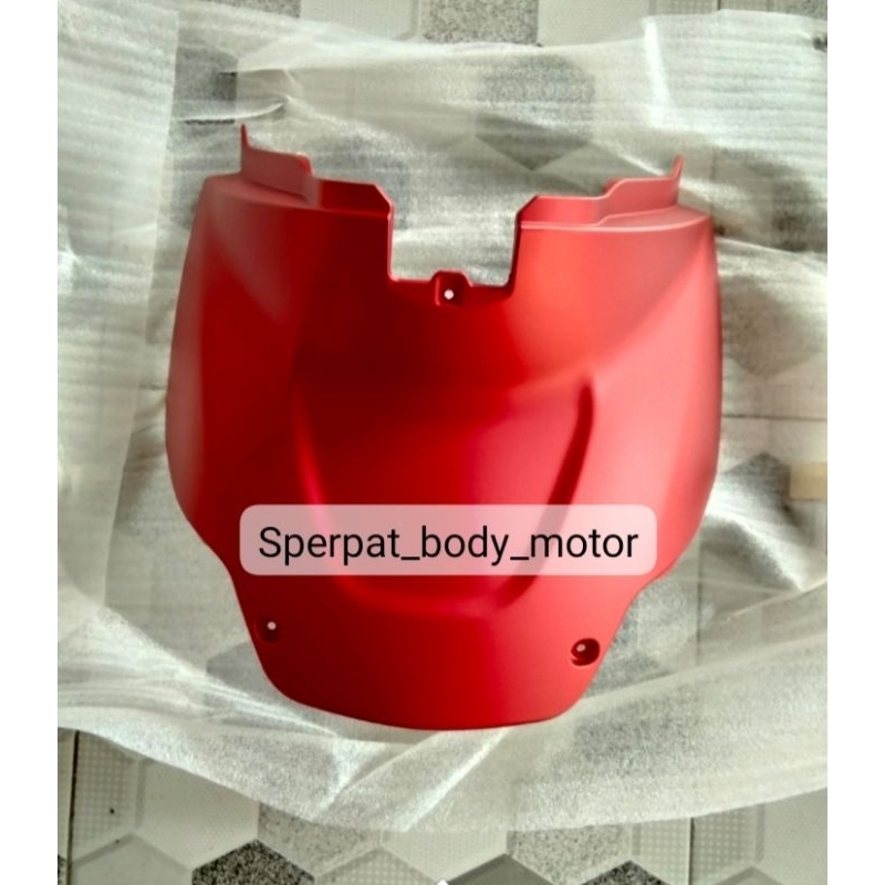 Cover center cover mesin bawah jok bagian tengah Scoopy esp k93 2017 2019 new merah doff red matte