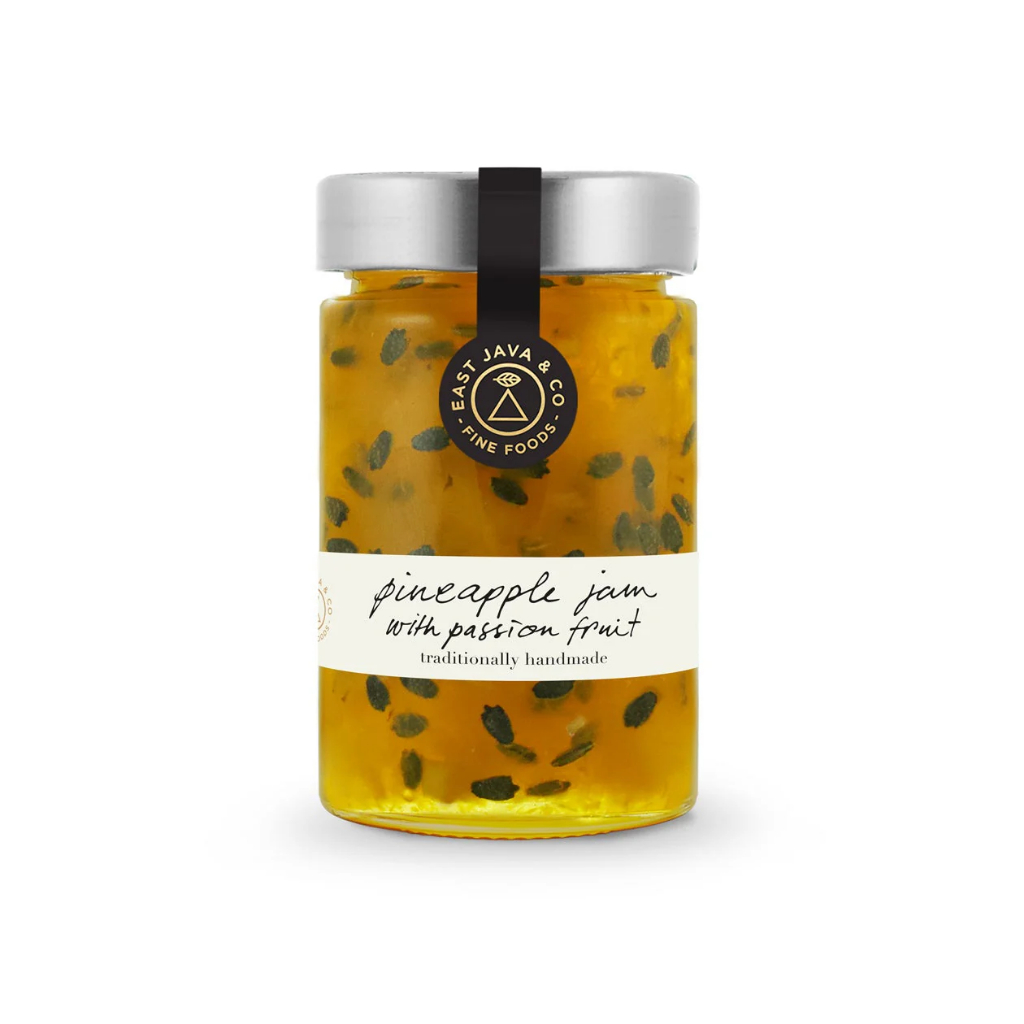 

East Java & Co Pine Jam w Passion Fruit-250g