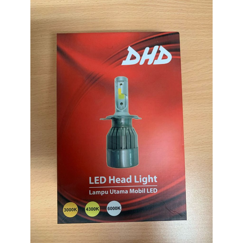 SEPASANG (2PCS) LAMPU LED MOBIL DHD HB4 3 WARNA / LAMPU LED DHD HB4 3 WARNA
