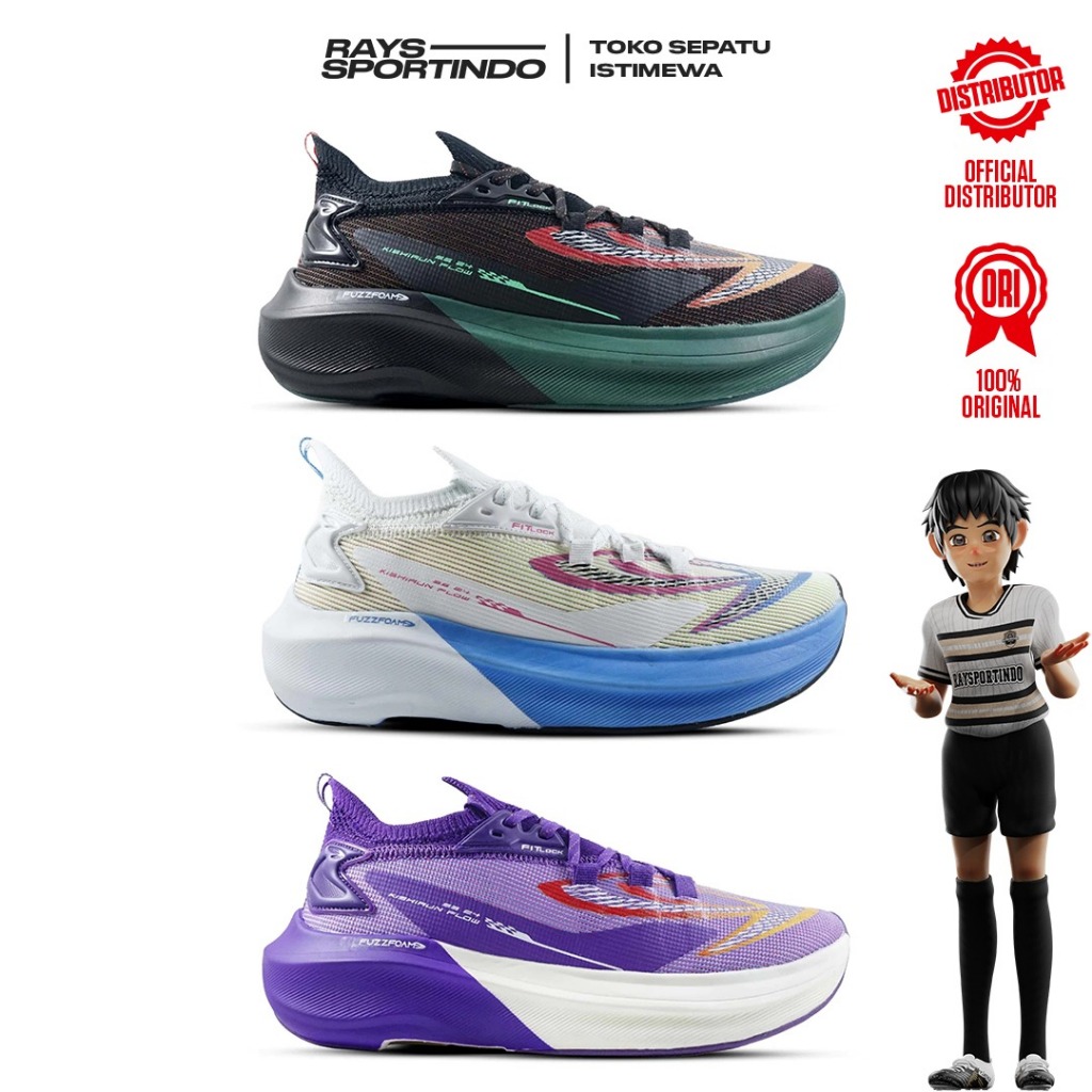 SEPATU RUNNING 910 NINETEN KISHI RUN FLOW