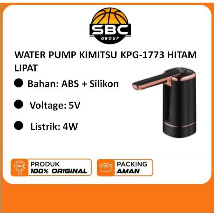 WATER PUMP KIMITSU KPG-1773 HITAM LIPAT