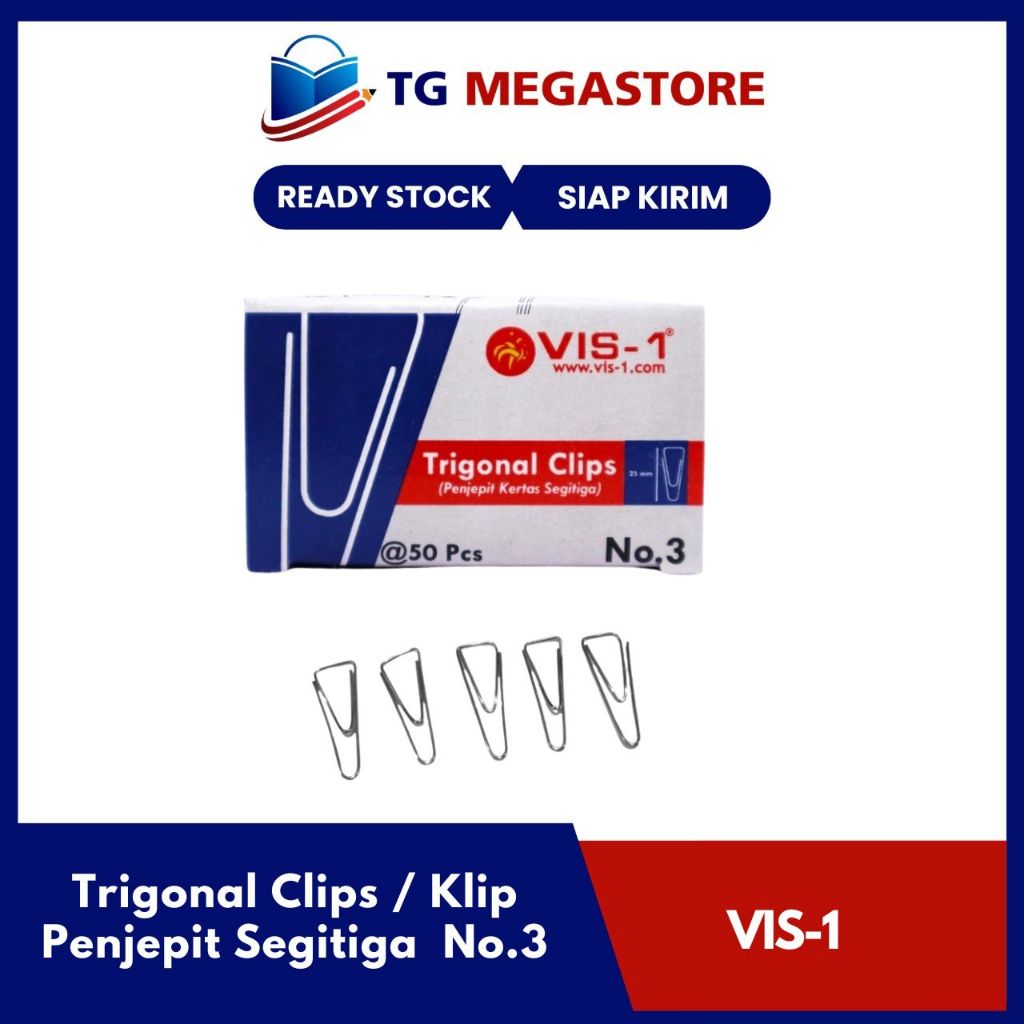 

Trigonal Clips / Klip Penjepit Segitiga Vis-1 No.3
