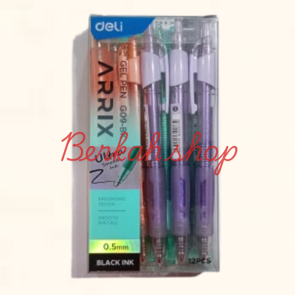 

PULPEN DELI ARRIX G09-BK (0.5mm)