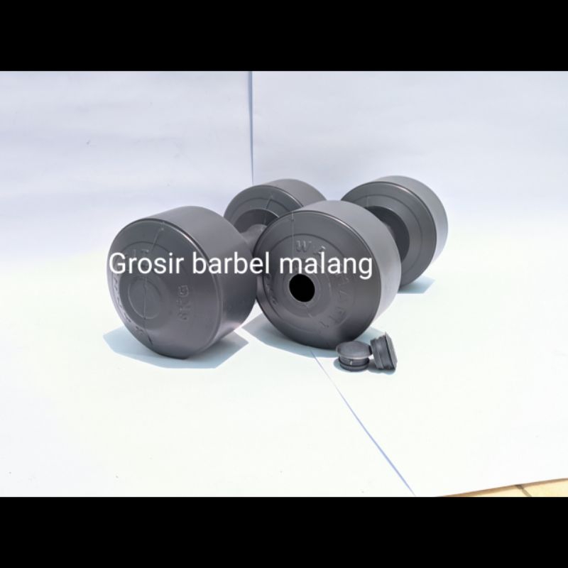 WANNAFIT BARBEL KOSONGAN 5KG TANPA ISI / BARBEL DUMBELL KOSONG 5KG