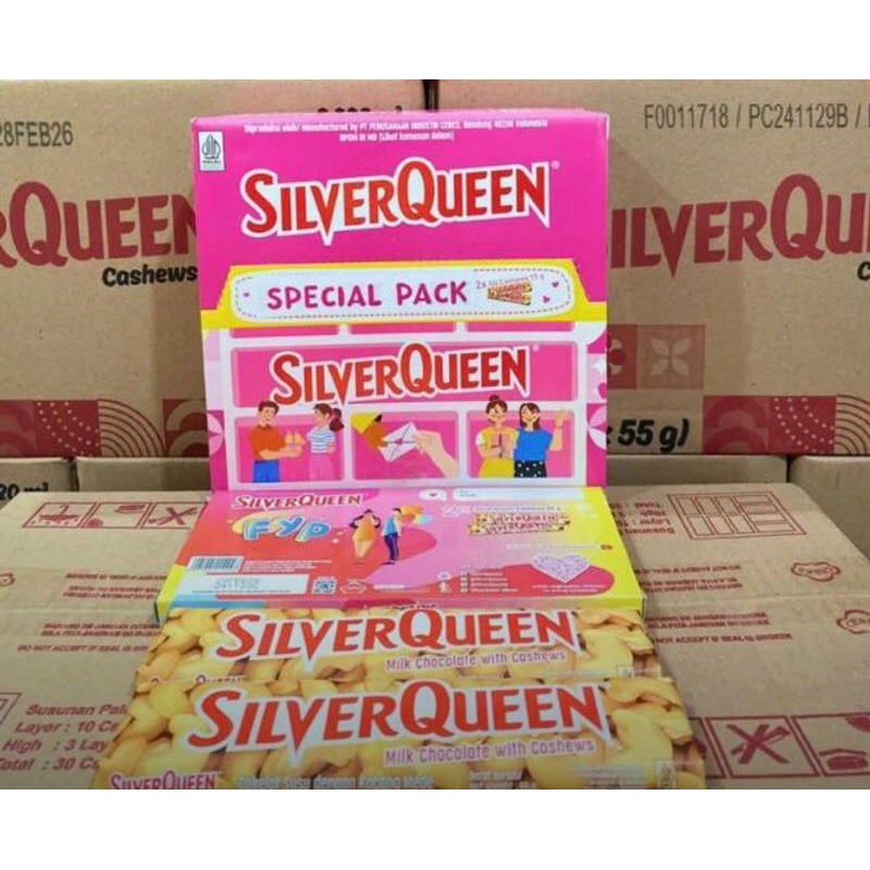 

SilverQueen Special Pack Milk Chocolate with Cashews 55g