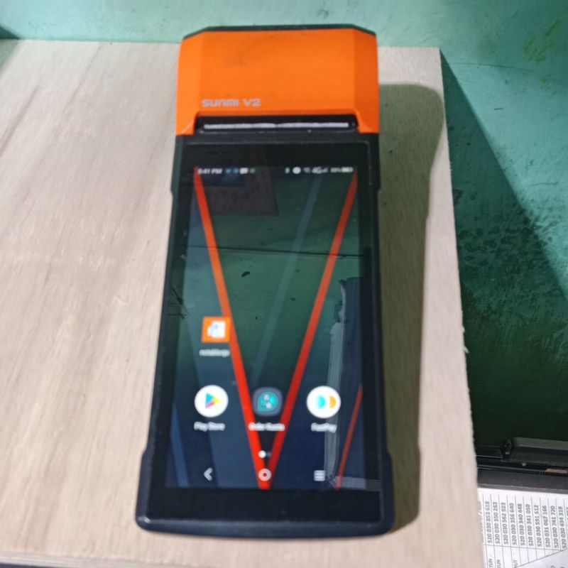 edc sunmi V2 ram1 internal 8gb