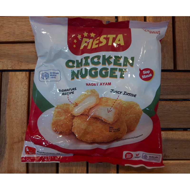 

Fiesta chicken nugget 400gr