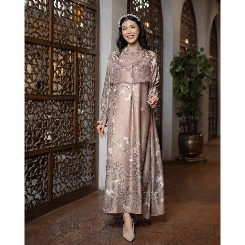 RAYA COLLECTION MAYOUTFIT TEA HOUSE Family Set Series Redwood | Raya collection Mayoutfit