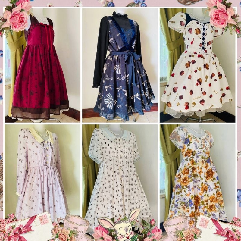 dress vintage classic kawaii dress dress bunga dress floral cottage core shabby dress sultan