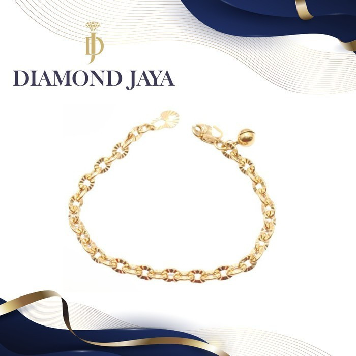 TOKO MAS DIAMOND JAYA - Gelang Emas Asli Rantai Nory