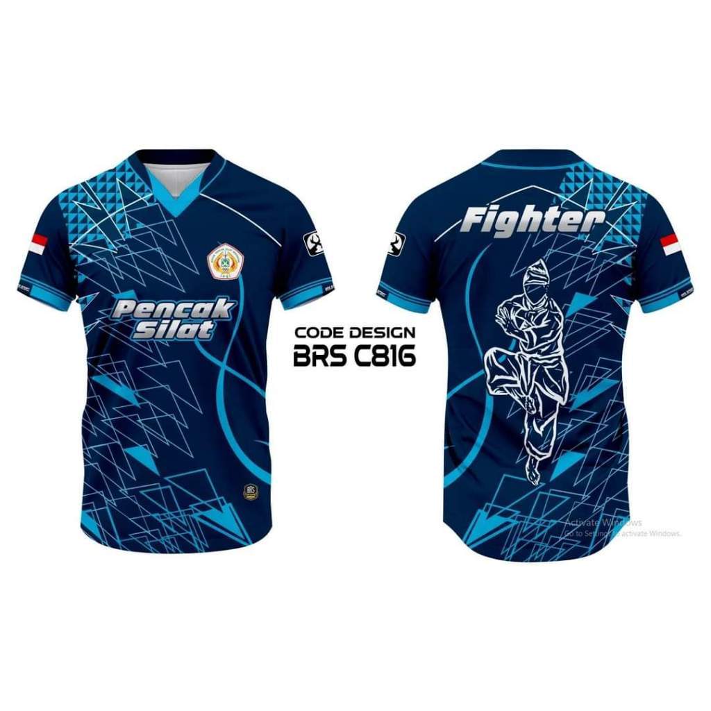 JERSEY PENCAK SILAT IPSI / KAOS JERSEY PENCAK SILAT IPSI FULL PRINTING KUALITAS PREMIUM