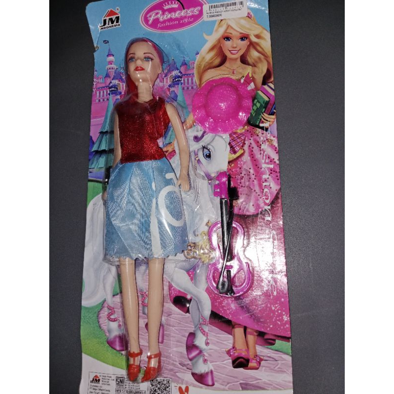 mainan anak boneka berbie biola
