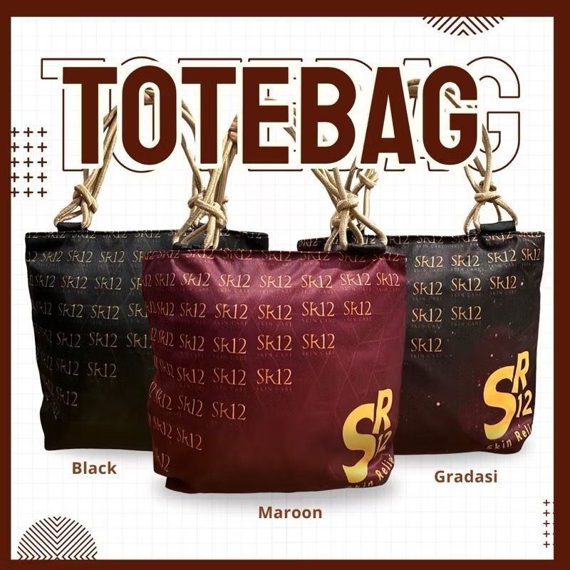 TOTEBAG SR12/TAS SERBAGUNA/TERMURAH/TAS TRAVELING