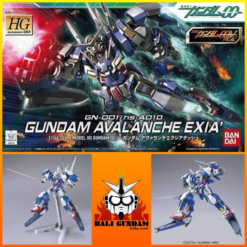 HG 1/144 GN-001/HS-A01D GUNDAM AVALANCHE EXIA DASH Bali Gundam Hobby Corner Bandai Original