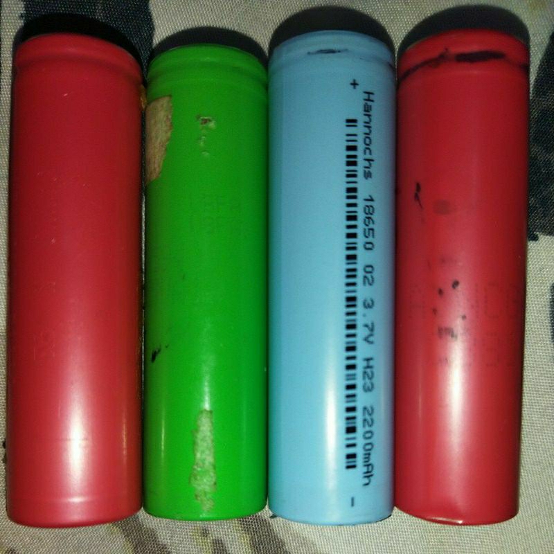 Baterai Type 18650 Battery PB PowerBank EX Copotan Laptop Bekas NoteBook Power Bank Batre Battery Re