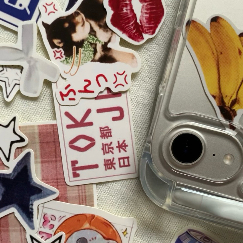 

READY STOCK!! STICKERS AESTHETIC untuk case hp, Ipad/tab, Mac/laptop, jurnaling dll (BACA DESKRIPSI)