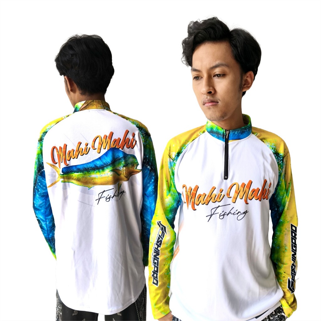 Jersey baju Mancing FishingPro Lemadang/Mahimahi Part 151 | Bahan anti UV
