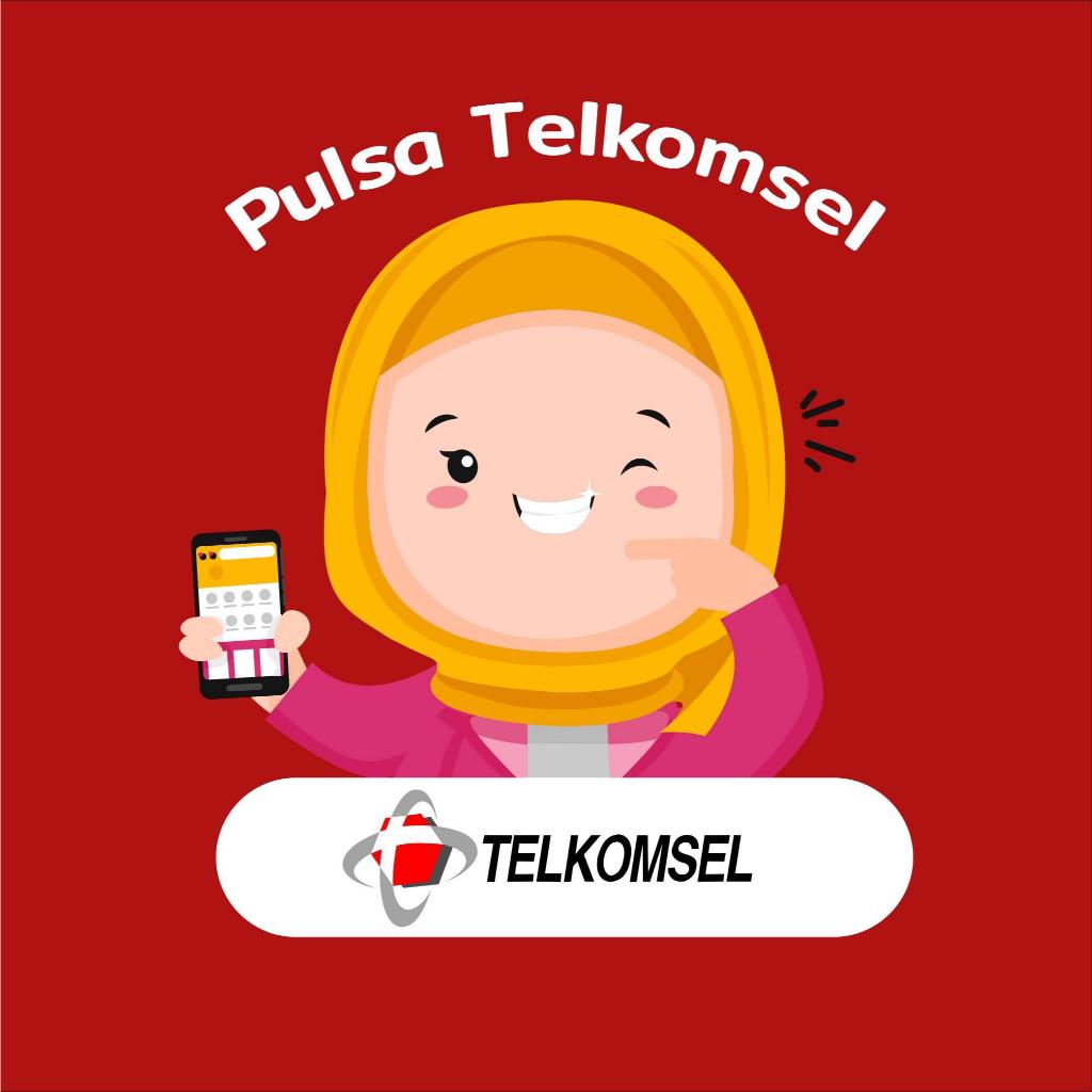 Pulsa Telkomsel nominal 10rb