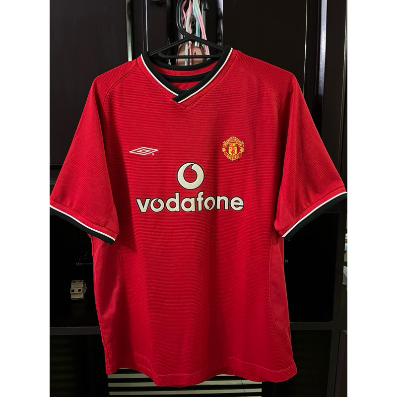 Vodafone Jersey Manchester United Merah
