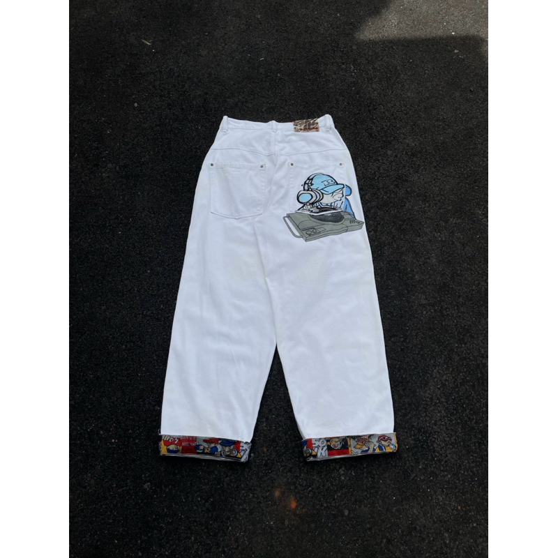 SOHK DJ (SCHOOL OF HARD KNOCKS) NOT JNCO FUBU DOGTOWN TRIBAL COOGI CROWN HOLDER ECKO SOUTHPOLE PHAT 