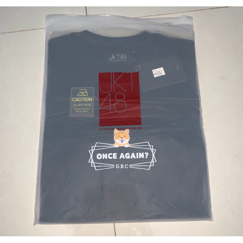 BDTS (Birthday T-Shirt) Gracia 2024 Ukuran L