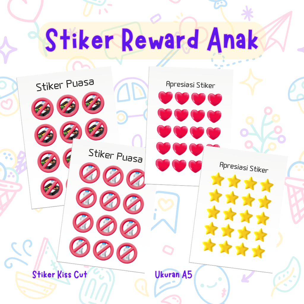

Stiker Apresiasi Anak Berpuasa Belajar Anak Baik Pintar